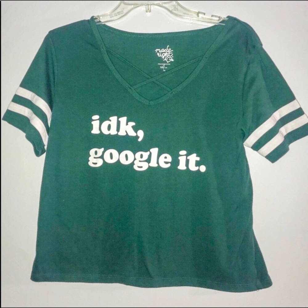 Made Right Juniors Short Sleeve Top